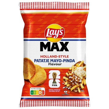 Lay's Max Holland-style patatje mayo pinda