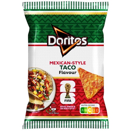 Doritos Mexican-style taco flavour