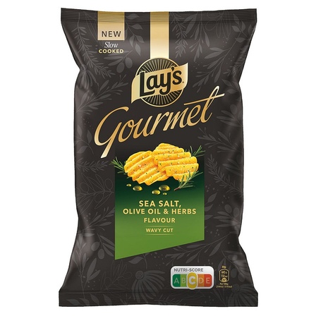 Lay's gourmet sea salt olive oil