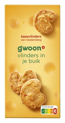 g'woon Kaasvlinders van Bladerdeeg