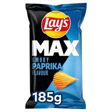 Lay's Ribbelchips  max smokey paprika