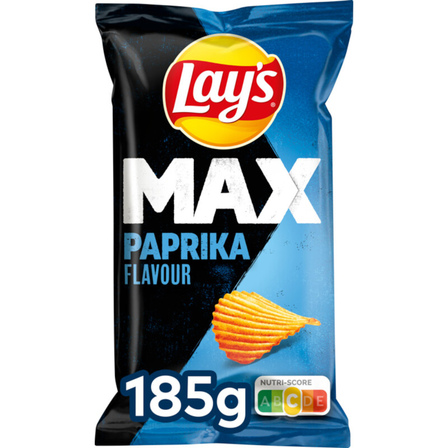 Lay's Ribbelchips  max smokey paprika