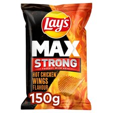 Lay's Max Strong Chips  Hot Chicken Wings