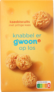 g'woon Kaasbiscuits