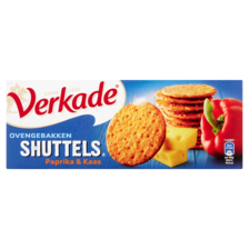 Verkade Ovengebakken Shuttels Paprika & Kaas