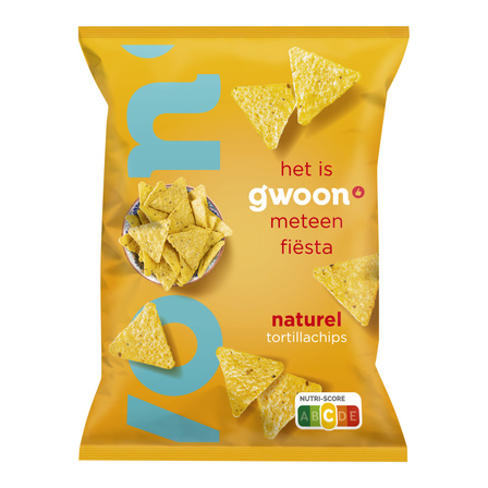 g'woon Naturel Tortilla Chips
