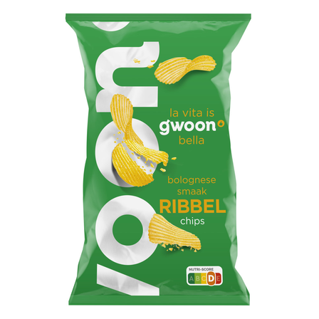 g'woon Ribbelchips Bolognese