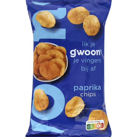 g'woon Chips Paprika
