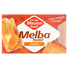 Van der Meulen Melba Toast Sesam 120 g