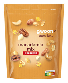 g'woon Macadamiamix Gezouten