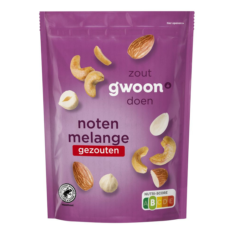 G'woon notenmelange gez. 150gr