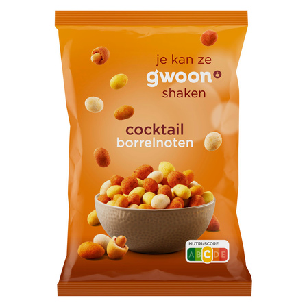 g'woon Cocktailnoten Mild 300 g