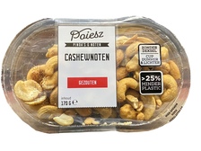 Cashewnoten Gezouten