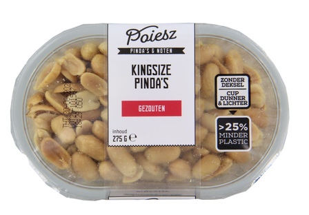 Gezouten King Size Pinda's