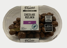Chocoladerozijnen zoet