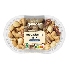 G'woon macadamiamix ongezouten