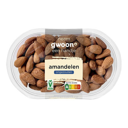 G'woon amandelen ongezouten