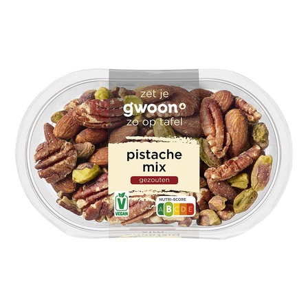 G'woon pistachemix gezouten