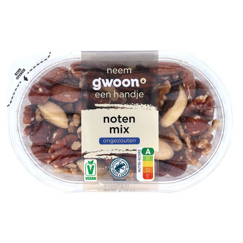 G'woon cup notenmix ongeb. 175 gr