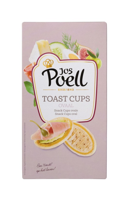 Jos Poell Snack Cups  Ovaal