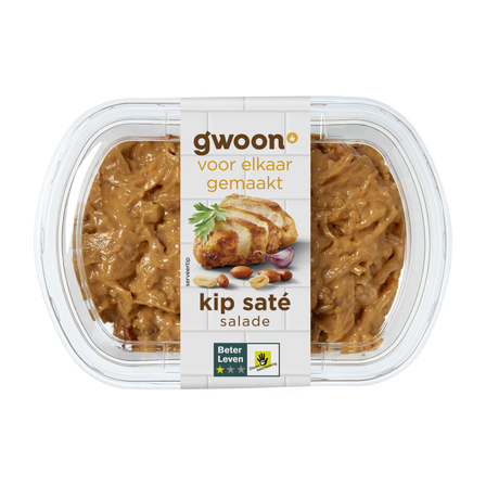 g'woon Kip-Satesalade