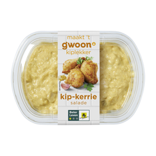 g'woon kip kerrie salade