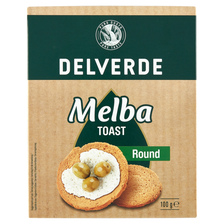 Delverde Melba Toast Rond