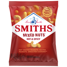 Smiths mixed nuts hot & spicy