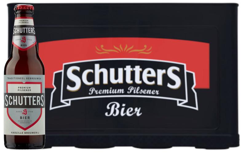 Schutters Premium Pilsener Bier Krat