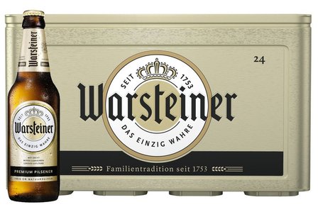 Warsteiner Premium Pilsener Flessen 24 x 0,3 L