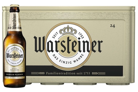 Warsteiner Premium Pilsener Flessen 24 x 0,3 L