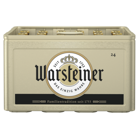 Warsteiner Premium Pilsener Flessen 24 x 0,3 L