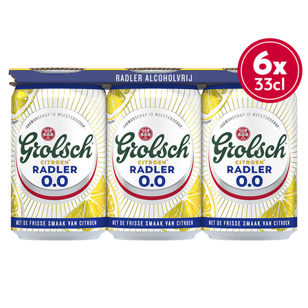 Grolsch Radler Citroen 0.0%