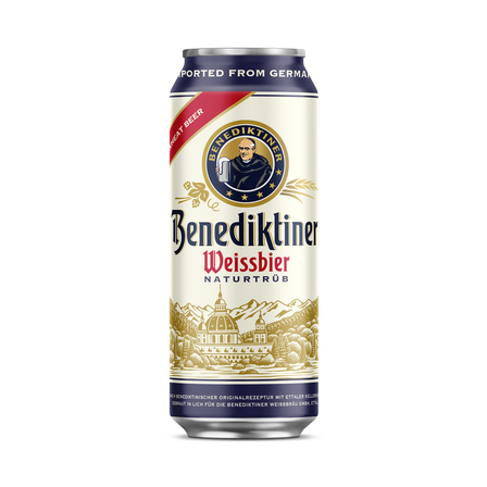 Benediktiner Weißbier Naturtrüb