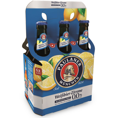 Paulaner Weißbier Zitrone 0.0%