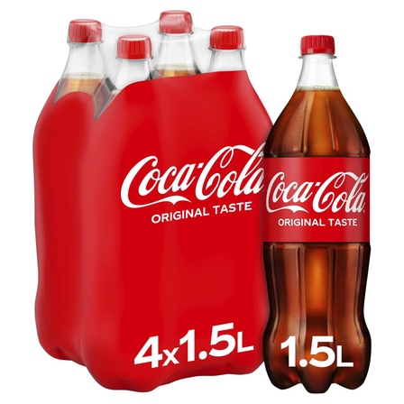 Coca-Cola Original Taste 4 x 1,5 L