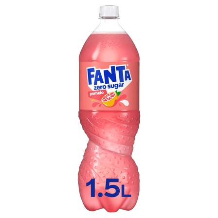 Fanta Pomelo No Sugar  fles 1,5 ltr.