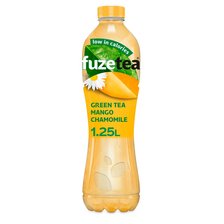 Fuze Tea Fuze tea Green Tea Mango Chamomile  fles 1,25 ltr.