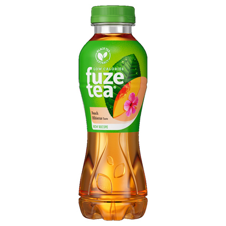 Fuze Tea Black Tea Peach Hibiscus Infused Iced Tea 400 ml