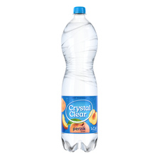 Crystal Clear Sparkling Peach Fles