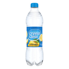 Crystal Clear Sparkling Lemon Fles