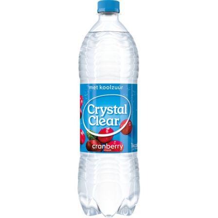 Crystal Clear cranberry koolzuurhoudend