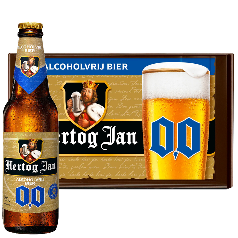 Hertog Jan 0.0% Alcoholvrij Bier - Krat - 24 x 300ML