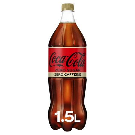 Coca Cola Zero Cafeïne vrij  fles 1,5 ltr.