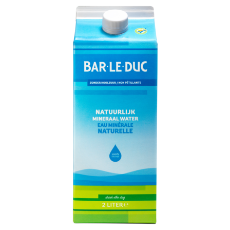 Bar-le-Duc Mineraalwater Koolzuurvrij 2 L