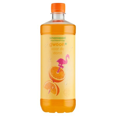g'woon Sinaasappel Vruchtensiroop 750 ml