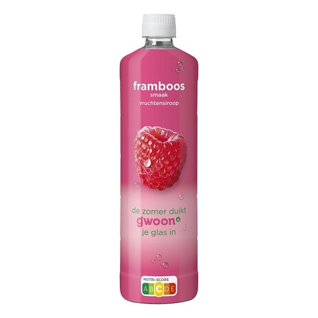 g'woon Framboos Vruchtensiroop
