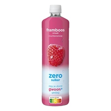 G'woon siroop framboos 0%