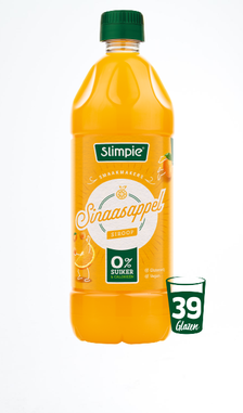 Slimpie Sinaasappel Siroop 650 ml