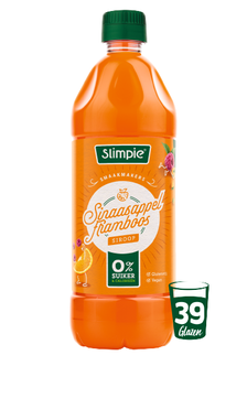 Slimpie Sinaasappel Framboos Siroop 650 ml